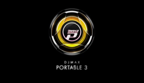 DJ Max Fever title screen for PSP